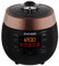 Cuckoo Reiskocher 1,08l CRP-R0607F Digitaler Dampfdruck, Braun/Schwarz