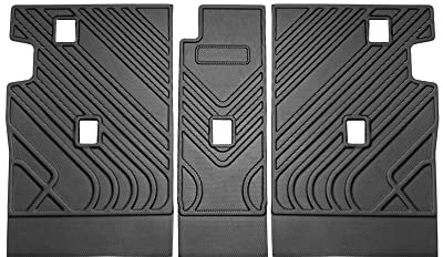 Powerty Backrest Mat for 2018-2024 BMW X3 G01 Accessories Rear Back Seat Protector TPE All Weather Second Row Seats Back Cover 3 Packs