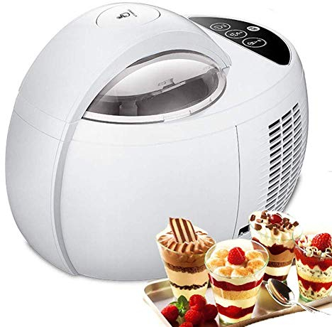 Heladera casera eléctrica, máquina automática de Helados de Servicio Suave con Recetas de congelador incorporadas
