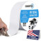 CANOPUS Nastro butilico, 5 cm x 15 m, per camper, caravan, campeggio, auto, bianco