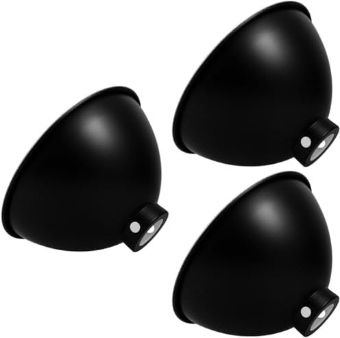 Cabilock 3 Pièces Luminaires Pour Reptiles Protecteur De Luminaire Pour Reptiles Simule Une Lampe Chauffante Pour Oiseaux Ombre D'éclairage D'habitat De Reptile Applique Murale Le Fer