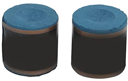 Poolkrita, Biljardkrita Poolkönskrita 2,5x2,4cm 2 St Cylinder Stark Vidhäftning Biljardkökrita för Att öka Friktionen Mellan Kön och Boll (Blå)
