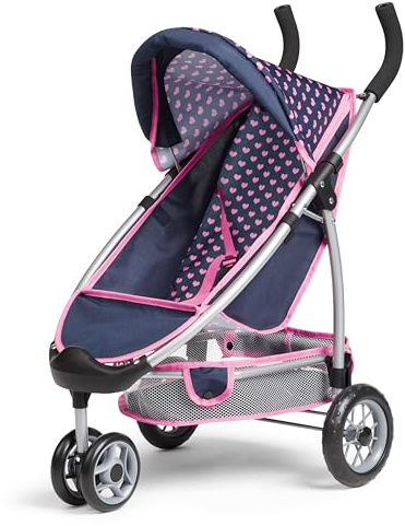 Bayer Design Cochecito de muñecas Jogger, Doble Rueda Delantera