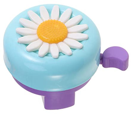 POPETPOP 5pezzi Campanello per Bicicletta con Design Fiore Accessorio Adorabile per Ragazzo Ragazza Facile da Installare e Sicuro da Usare