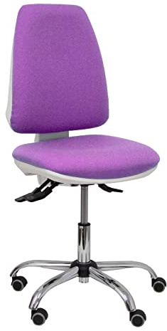 Piqueras y Crespo - Silla Cajera Elche sin Brazos. Equipado con Asincro y Espuma de Corte. con Ruedas de Parqué