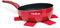 Excelsa Phoenix Padella Saltapasta Antiaderente, Diametro 26 cm, Alluminio Forgiato