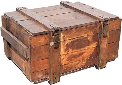 Kistenkolli Altes Land Munitionskiste Natur gross Palisander