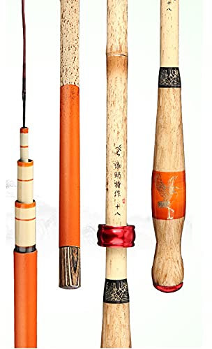 YADLCR 2.7-6.3M Canna da Pesca Canna da Pesca Canna da Pesca in bambù Crucian Canna da Pesca Leggera e Sottile Canna da Pesca Attrezzatura da Pesca (Size : 4.8m)