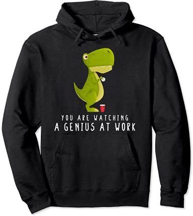 T-Rex Beer Pong Outfit Mannschaft Turnier Bierpong Pullover Hoodie