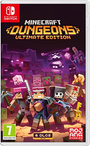 Minecraft Dungeons Ultimate Edition - Videogioco Nintendo - Ed. Italiana - Versione su scheda