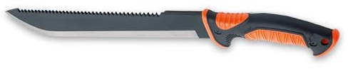 Bear Grylls Survival Machete With Saw - Tactical Machette for Camping, Hunting, Gardening, Chopping, Sawing, Bushcraft - Black