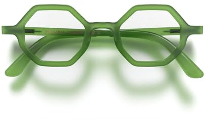 LONDON MOLE® Malibu gafas de lectura | Lectores geniales de forma hexagonal/octogonal | Hombre y mujer unisex | Bisagras de resorte