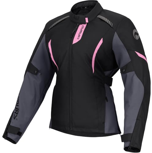 OUMURS Women Motorcycle Jacket for With 3-in-1 Windproof Riding, CE1 & CE2 Armor and 600D Nylon Wearproof With Motorcycle Full Body Protective Gear, Breathable & Reflective for All-Season Night Safety