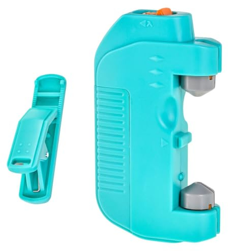 Strumento per annodare la pesca, strumento per legare liine, attrezzatura da pesca, dispositivo elettrico automatico, strumento portatile per legare nodi di liine per pesca all'aperto, 11,5 x 6,3 cm