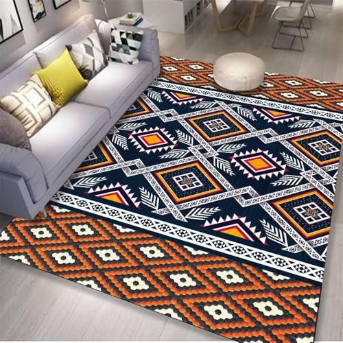 RUGMRZ Teppich Läufer Flur Moderne Geometrie, Mode, Einfachheit, Wohnzimmer, Sofa, Schlafzimmer, Anti-Rutsch Teppich Designer Mehrfarbig Outdoor Teppich Outdoor Teppich Groß 200X250CM