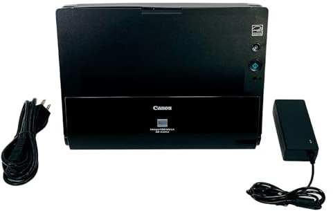 ImageFORMULA DR-C225 II Duplex Color Office Document Scanner, Bundle with AC Adapter (Renewed)