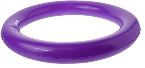 JUMPLAWN Lila Yogaball Basis mit Fixierring aus PVC, Runde Halterung | Befestigung für Gymnastikball, Stabilisierungsring für Yogaball, Ballhalter für Workout