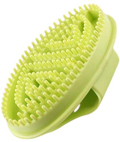 Beauty Massagebürste für Gesicht & Körper – Silikon-Massagebürstes zur Hautpflege & Tiefenreinigung – Sanfte Peelingbürste fürr Wellness & Spa – Ideal füur Dusche & Bad