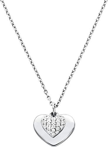 Michael Kors MKC1120AN040 Damen Collier Silber 925 Silber weiß Zirkonia 45 cm