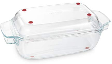 Tescoma Bräter mit Deckel GrandCHEF 34 x 19 cm, aus Glas