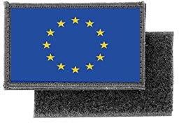 Aufnäher patch aufbügler gedruckt flagge fahne europa EU UE cdd
