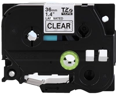 Brother P-touch TZe-M65 Etikettenband, 36 mm breit x 8 m lang, Weiß