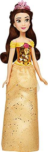 Disney, Princess Muñeca de Bella Royal Shimmer, muñeca con Falda y Accesorios, Juguetes para niños a Partir de 3 años