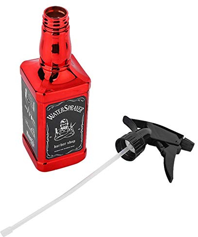 Water Hair Spray Bottles, Multipurpose Durable Hair Spray Bottle, Leak-Proof for Hairdressing Salon Use Gardening Home Use(red)