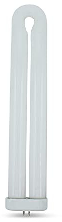 lumenivo FUL40T8 Fluorescent Black Light Bug Zapper Ultraviolet Replacement Bulb 40 Watt, G10Q-4 Square 4 Pin Base, T8 U Shape Bug Zapper Bulb Replacement - 1 Pack