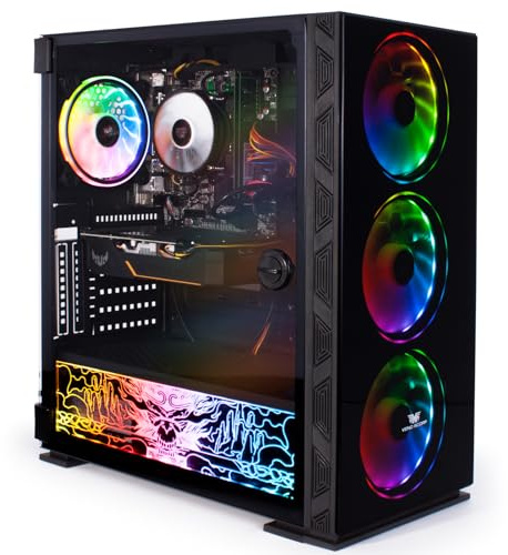 Veno Scorp Budget Gaming PC Intel Core i3-8GB RAM - 500GB HDD – GT 730 2GB NeonZilla 4 ARGB Gaming Case - WINDOWS 10