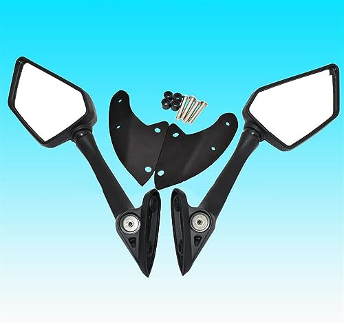 SANDNE Lenkerendenspiegel Für KYMCO Für DTX360 Für S350 Motorrad Zubehör Rückspiegel Vorwärts Halterung Spiegel Loch Adapter Motorradspiegel (Größe : C)