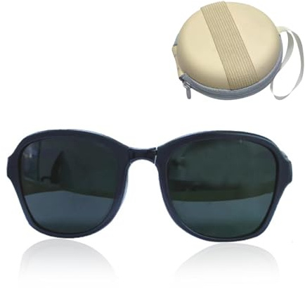 iKeener Laser-Augenschutzbrille, professionelle Laser-Schutzbrille, IPL Schutzbrille, Faltbrille für zuverlässigen Augenschutz, mit einem Gehäuse