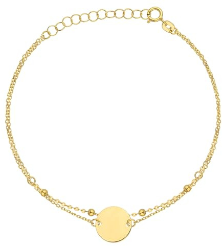 Lumari Gold Goldarmband 333 8k Gold Gelbgold Kreis Kugel