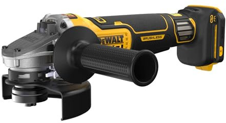 DEWALT DCG410VSB XR Bürstenloser kabelloser Schleifer, 20 V, 12,7 cm (4 1/2 Zoll) – 12,7 cm (4 1/2 Zoll) – 12,7 cm (4 1/2 Zoll) – 12,7 cm (5