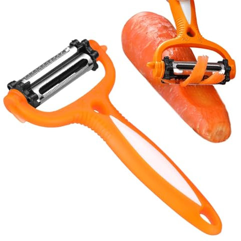 Raxove Éplucheurs de pommes de terre, éplucheurs de légumes - Râpes éplucheuses trancheuses de légumes - Éplucheur de cuisine, outils pour fruits et légumes pour carottes, tomates, pommes de terre,