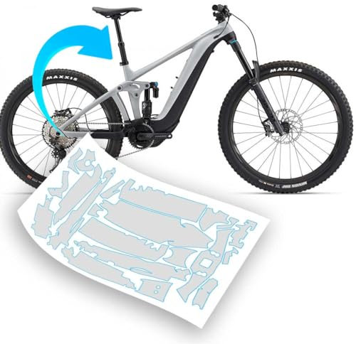 Pellicola protettiva telaio bici per Giant Reign E+ 1 | 2 | 3 | 4 2022 – 2025 27/29 (LUCIDO, L)