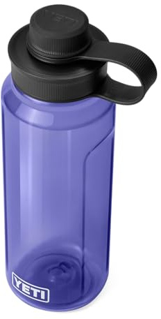 YETI Yonder Wasserflasche Mit Yonder Tether Verschluss, Ultra Marine Violet, 34 oz (1 L)