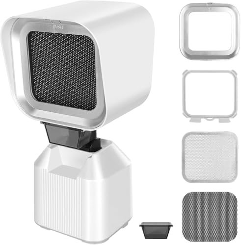 Campana extractora portátil con altura de ángulo ajustable, 2 ajustes de velocidad y 3 filtros desmontables para barbacoas interiores, ollas calientes, cocinas RV
