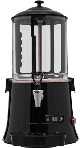 Kccjjrg 10L,Hot Chocolate Machine, Commercial Chocolate Heating Mixer with Tap, Beverage Dispenser Heater for Heating Coffee, Milk Tea