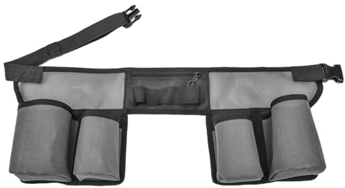 Werkzeuggürtel, Fensterputzgürtel, verstellbare und atmungsaktive Werkzeuggürtel mit mehreren Taschen für Männer, Frauen, Allzweckgürtel