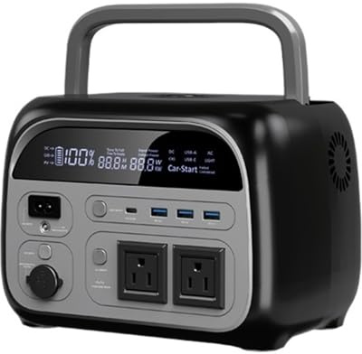AP400 – Centrale Électrique Portable 500W, 345,6 Wh, 108000mAh, Générateur Solaire, Batterie LiFePo4, Alimentation En Stockage D'énergie AC, Camping-Car Autonomie De Batterie Ultra Longue