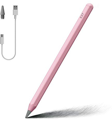 Tilt & Palm Rejection Stylus Pencil för Apple iPad (2018/2019/2020) 6/7/8th generation/iPad Pro 11(1st/2nd)/Pro 12.9 (3rd/4th)/Air 3&4/Mini 5, Mycket Exakt Aktiv Digital Penna Skrivning/Ritning