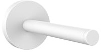 Emco Round Reservepapierhalter, 4305, Farbe: weiß, 60 x 60 x 130