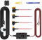 Upgraded Dash Cam Hardwire Kit, Type-C USB Hard Wire Kit 12V-24V to 5V Hardwire Kit with Low Voltage Protection 13ft Dash Cam Charger Power Cord for Dashcam GPS Power Supply Radar Detectors and More