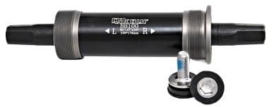 HESHUWEN Movimento Centrale Perno Quadro Movimento Centrale Bici 100x155/178 120x164 mm ASSE pedivella Foro Quadrato Perno Conico Bici Movimento Centrale MTB(100x178mm)