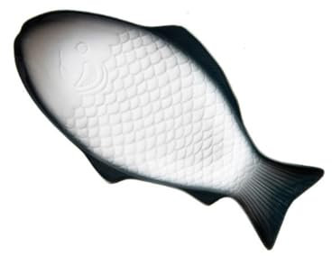 Tableware15inch 13inch 11 inch Ceramic Fish Plate Large Dark Blue White Serving Platter Dinner Dish Plate Restaurant Kitchen Accessories(13 inch Dark Green)