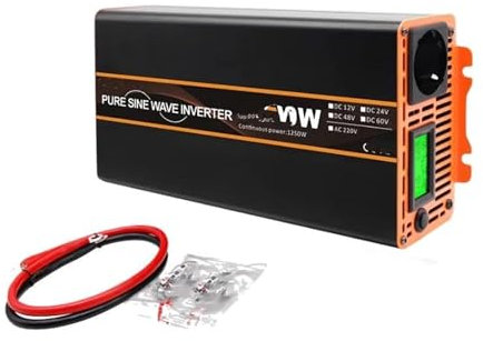 Convertitore Invertitore Trasformatore Per Inverter Domestico/auto Trasformatore Sinusoidale Puro 12v 24v 220v Convertitore Di Corrente E Tensione Di Tipo UE Da CC A CA 1600W 2500W(EU-1600W-24V-220V)