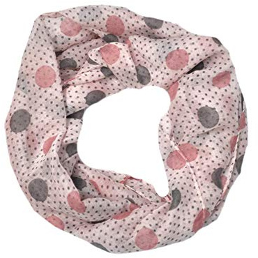 Euly Loop Schal Loopschal Rundschal Schlauchschal Tuch Tücher Damenschal Geometrische Punkte