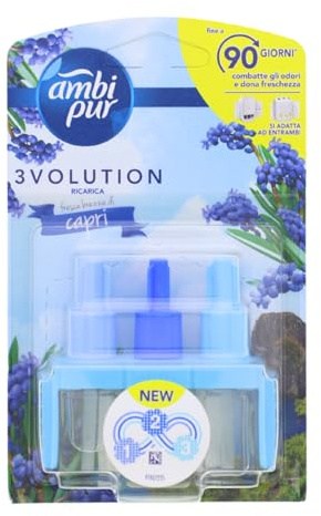 Ambi Pur 3Volution Capri Lufterfrischer 20ml Nachfüller Raumduft Frischeduft