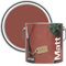 Rust-Oleum Peinture Mate Murs et Plafonds Rouge - Rouge Brique 2,5L